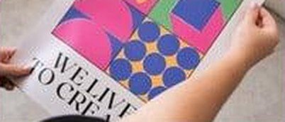 Colorful poster design